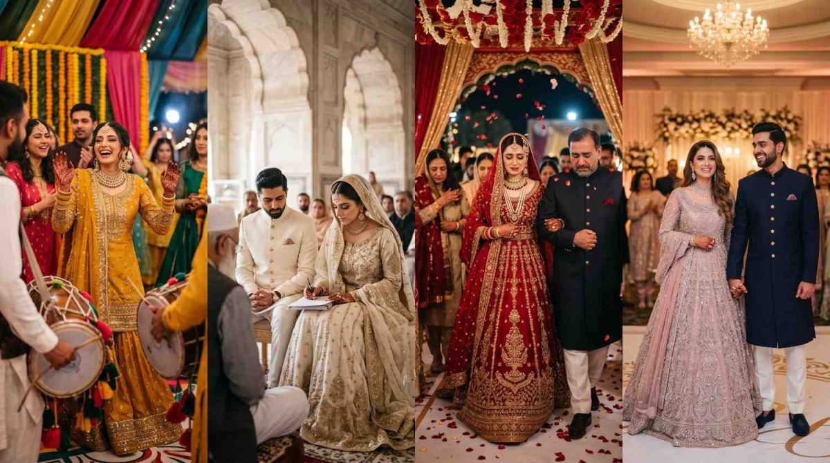 Why Do Pakistani Brides Wear Multiple Outfits At Their Wedding? 9 Multiple Wedding Outfit