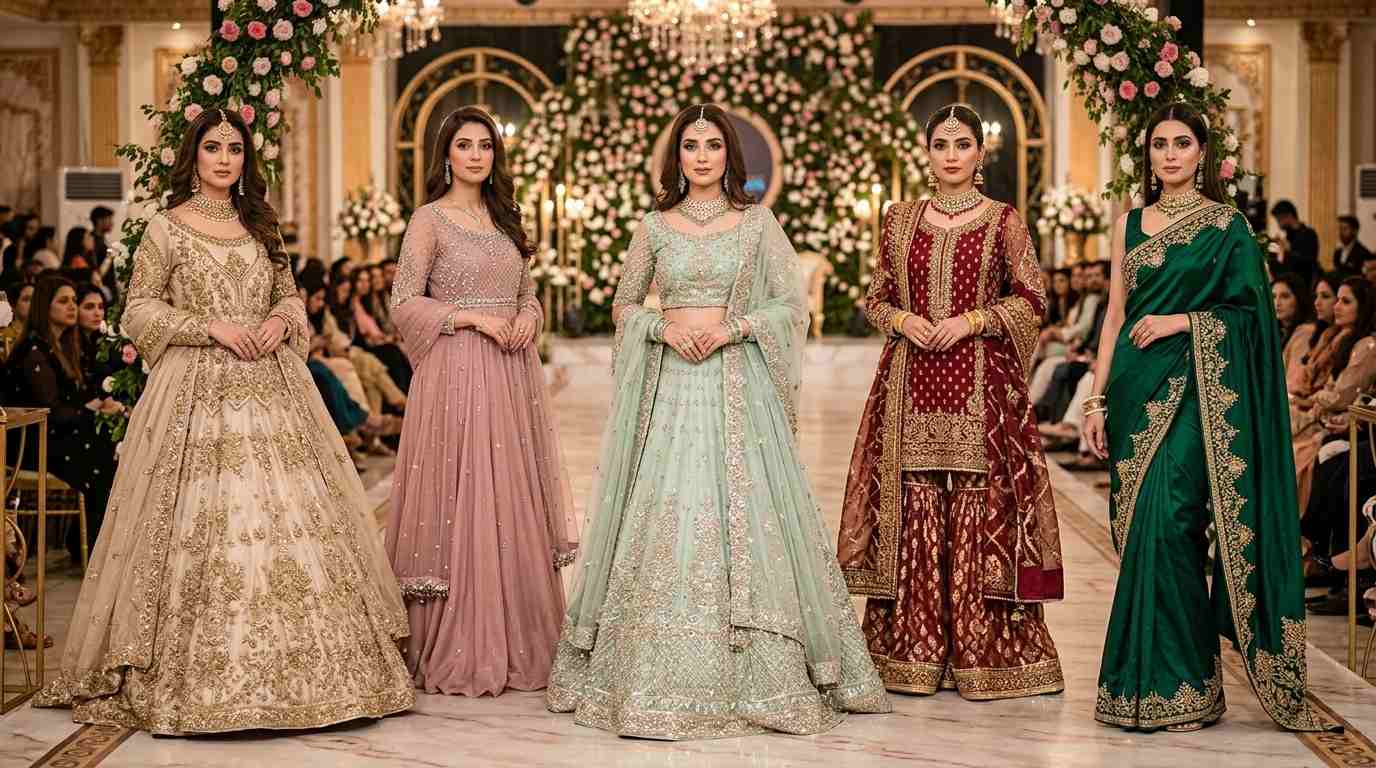 The Modern Pakistani Walima Dress Guide For Brides 2 Pakistani Walima Dress, With All Design.