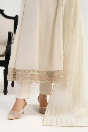 Maria.b Luxury Pret Off-White Embroidered Dobby Lawn Suit Mbdw-Ea25122Wo 15 Dw Ea25122Offwhited Imanistudio.com