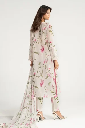 Maria.b Luxury Pret Off-White Embroidered Paper Cotton Suit Mbdw-Ea2602Wp 14 Dw Ea2602Offwhitea Imanistudio.com