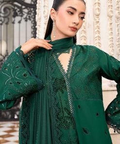 Maria.b Luxury Pret Emerald Green Printed &Amp; Embroidered Lawn Suit Mbels-Ef2604Ef 16 Els2604 Greenb Imanistudio.com