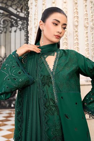 Maria.b Luxury Pret Emerald Green Printed &Amp; Embroidered Lawn Suit Mbels-Ef2604Ef 16 Els2604 Greenb Imanistudio.com