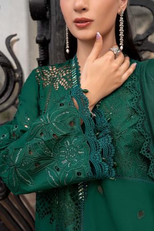 Maria.b Luxury Pret Emerald Green Printed &Amp; Embroidered Lawn Suit Mbels-Ef2604Ef 15 Els2604 Greenc Imanistudio.com