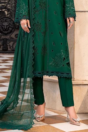 Maria.b Luxury Pret Emerald Green Printed &Amp; Embroidered Lawn Suit Mbels-Ef2604Ef 13 Els2604 Greenf Imanistudio.com