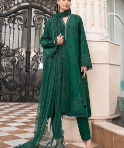 Maria.b Luxury Pret Emerald Green Printed &Amp; Embroidered Lawn Suit Mbels-Ef2604Ef 10 Els2604 Greenh Imanistudio.com