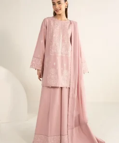 2 Pcs Pink Arabic Lawn Co-Ord Set MB-CS26231PK