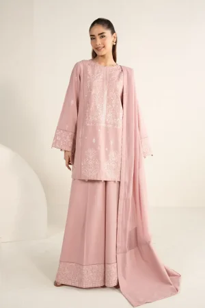 2 Pcs Pink Arabic Lawn Co-Ord Set MB-CS26231PK