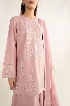 2 Pcs Pink Arabic Lawn Co-Ord Set Mb-Cs26231Pk 9 Mb Cs26231Pinkd Imanistudio.com