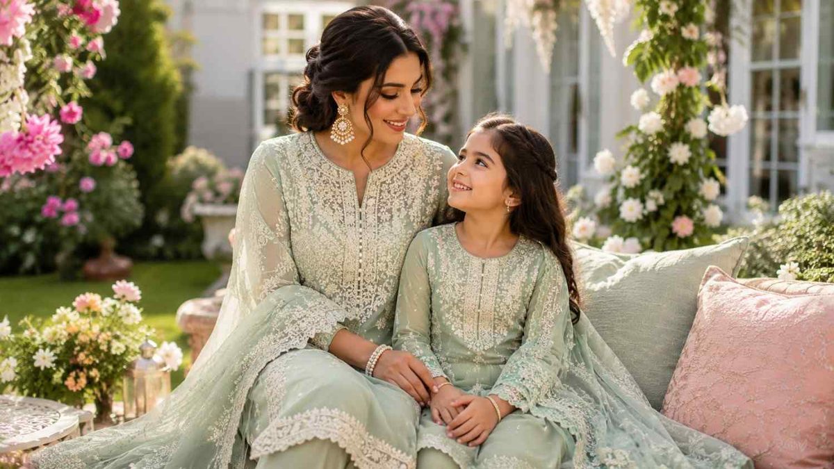 Mother Daughter Matching Pakistani Outfits In The Uk 2026, Complete Buying Guide 4 Mother And Daughter In Matching Pakistani Outfits.