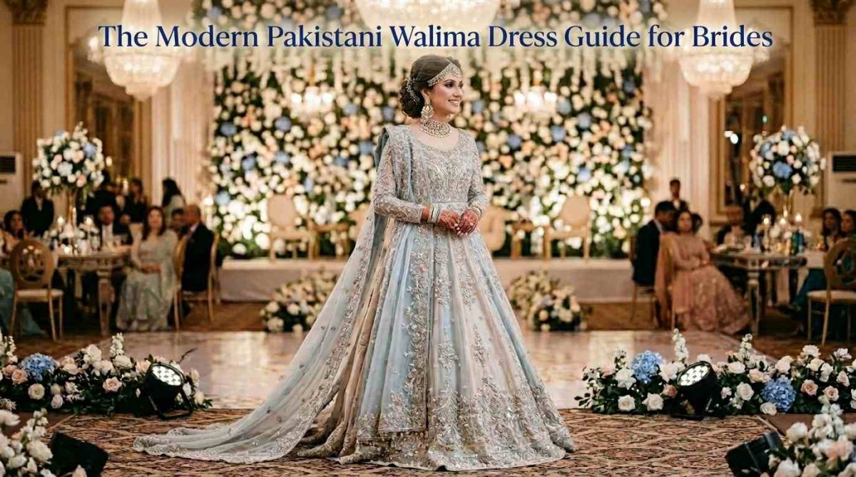 The Modern Pakistani Walima Dress Guide For Brides 1 Pakistani Walima Dress For Bride