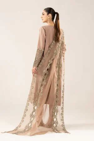 Luxury Formal Embroidered Raw Silk Milky Coffee Suit Mbsf-Ef2626Cf 14 Sf Ef2626Coffee Imanistudio.com