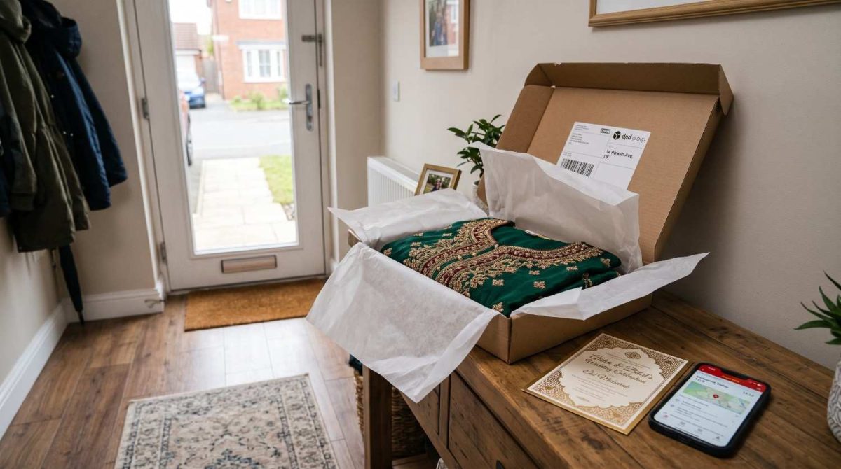 How Quickly Does Imani Studio Deliver To Uk Addresses? Is It Fast Enough For Your Event? 3 Delivery At Front Door
