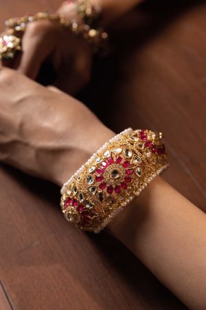 Pink Chatham Bracelet Fashion Jewellery Imjbn-W1104Pc 4 Jbn W2404Pinkchatham Imanistudio.com