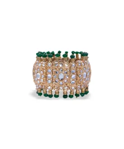 Emerald Green Bangle/Karra Fashion Jewellery IMJBN-W1105EG