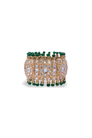 Emerald Green Bangle/Karra Fashion Jewellery Imjbn-W1105Eg