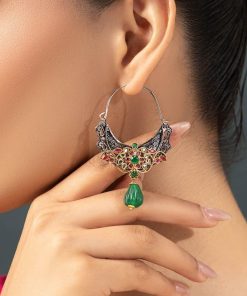 Multi Colour Aurushi Earrings Fashion Jewellery Imjer-Ef1605Mc 5 Jer Ef2605Multicolob Imanistudio.com