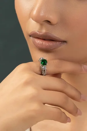Emerald Green Ring Fashion Jewellery Imjrg-Ef1603Eg 8 Jrg Ef2603Emeraldgreenb Imanistudio.com