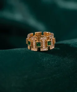 Green Onyx Baran Ring Fashion Jewellery IMJRG-EF1610GO