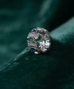 Multi Colour Baran Ring Fashion Jewellery Imjrg-Ef1610Mc 8 Jrg Ef2610Multicolord Imanistudio.com