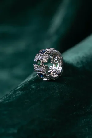 Multi Colour Baran Ring Fashion Jewellery Imjrg-Ef1610Mc 8 Jrg Ef2610Multicolord Imanistudio.com