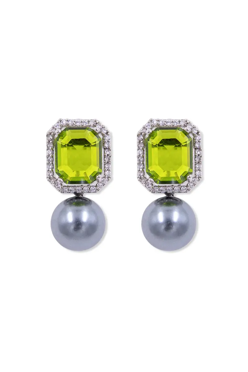 Green Peridot Mist Studs/Earrings Fashion Jewellery Imjsd-Ef1610Gp 1 Green Peridot Mist Studs/Earrings Fashion Jewellery Imjsd-Ef1610Gp