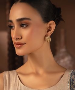 Gold Monireh Studs/Earrings Fashion Jewellery Imjsd-Ef1611Gm 10 Jsd Ef2611Goldb Imanistudio.com