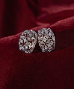 White Zircon Monireh Studs/Earrings Fashion Jewellery Imjsd-Ef1611Wz 8 Jsd Ef2611Whitezirconb Imanistudio.com