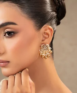 Gold Zartara Studs/Earrings Fashion Jewellery Imjsd-Ef1505Rgz 7 Jsd W2505Golda Imanistudio.com