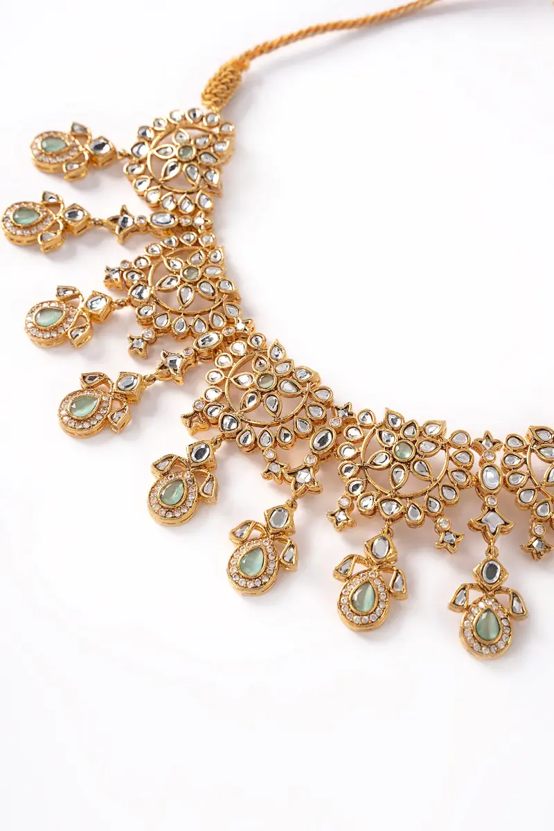 4 Pcs Mint Green Wedding Set Fashion Jewellery Imjst-Br1502Mg 4 4 Pcs Mint Green Wedding Set Fashion Jewellery Imjst-Br1502Mg - Image 4