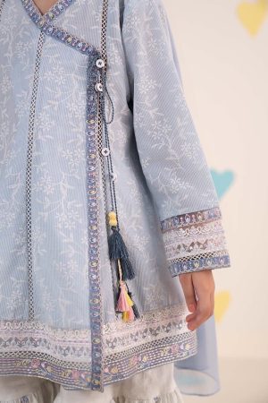 Maria.b Kids Wear Sky Blue Printed &Amp; Embroidered Lawn Suit Mbkd-Ea1111Sb 10 Mkd Ea2611 Skyc Imanistudio.com