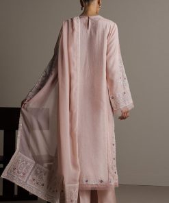 3Pcs Zara Shahjahan Tea Pink Raw Silk Nargis Suit Zszr-F0634Tp 10 Pink3 Imanistudio.com