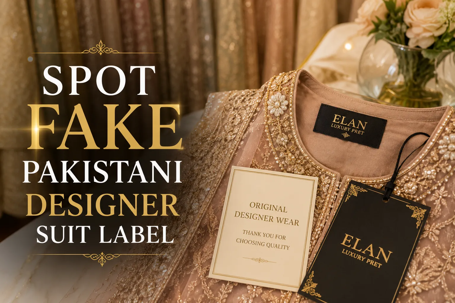 Where To Buy Pakistani Clothes In The Uk: A Buyer'S Guide That Skips The Fakes And The Fees 3 Genuine Sewn-In Brand Label With Article Code To Verify An Original