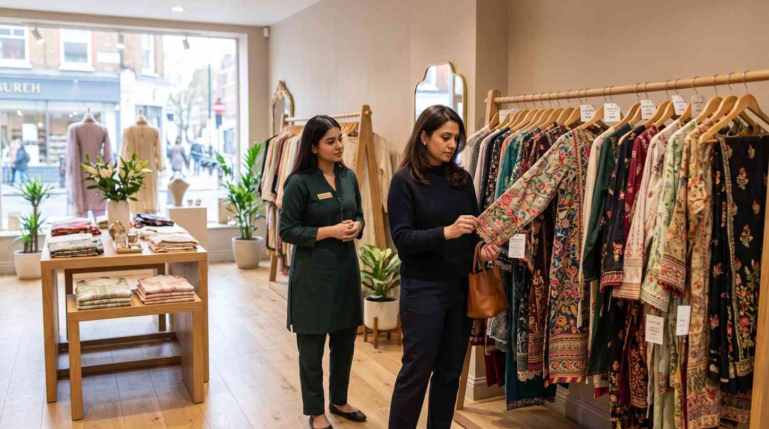 Where To Buy Authentic Maria B Lawn In The Uk At A Fair Price 2 Women Looking For Dress