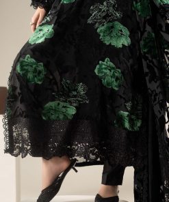 Luxury Formal Black And Green Embroidered Palachi Suit Mbdw-Aw21608Bg 18 Dw W2608Greeni Imanistudio.com