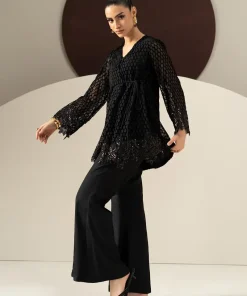 Luxury Pret 3 Pieces Black Embroidered Palachi Suit Mbdw-Aw1687Cf 12 Dw W2687Blackc Imanistudio.com