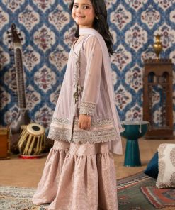 Maria.b 3 Piece Kids Lilac Embroidered Net Suit Mbks-Aw1608Lc 9 Mks W2608Lilacc Imanistudio.com