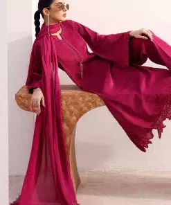 Luxury Formal Hot Pink Embroidered Tassel Silk Suit Mbsf-Aw1615Hp 12 Mst Ef2615Hotpinkb Imanistudio.com