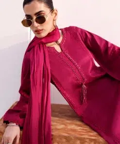 Luxury Formal Hot Pink Embroidered Tassel Silk Suit Mbsf-Aw1615Hp 14 Mst Ef2615Hotpinkd Imanistudio.com