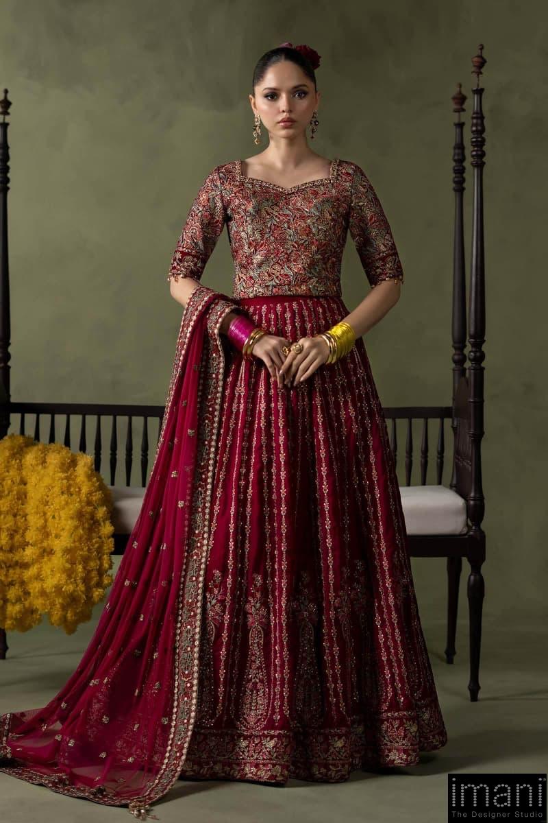 Luxury Formal Pink Embroidered Velvet Lehenga Suit Mbsf-Aw602Cp 1 Luxury Formal Pink Embroidered Velvet Lehenga Suit Mbsf-Aw602Cp