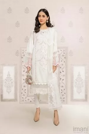MARIAB CASUAL WEAR SUIT WHITE MBDW-EF22-04W
