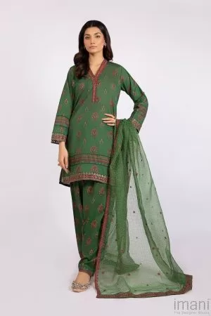 Maria.B Casual Wear Green Outfit MBDW-EF2312GG
