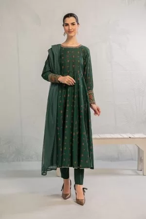 Maria.b Casual Wear Forest Green Outfit Mbdw-Ea2389Fg