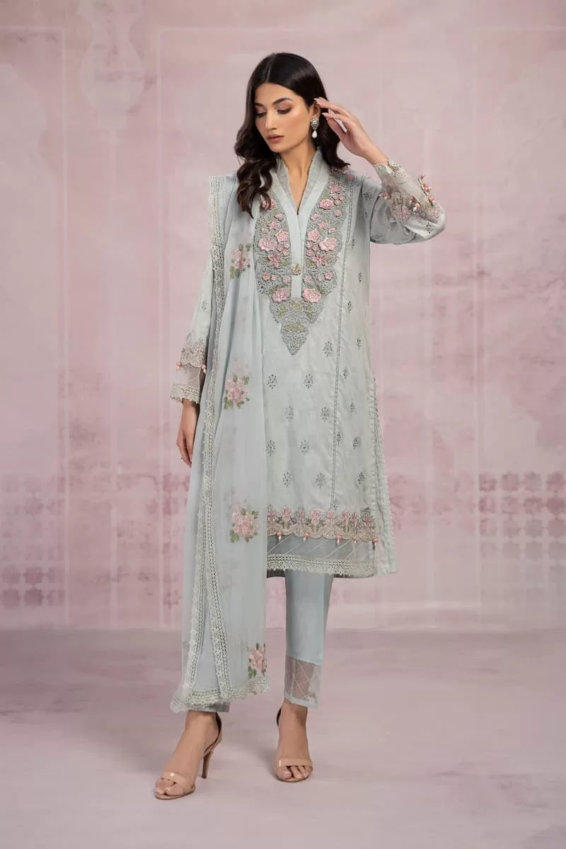Maria.b Casual Wear Pastel Blue Outfit Mbdw-Ef2342Pb