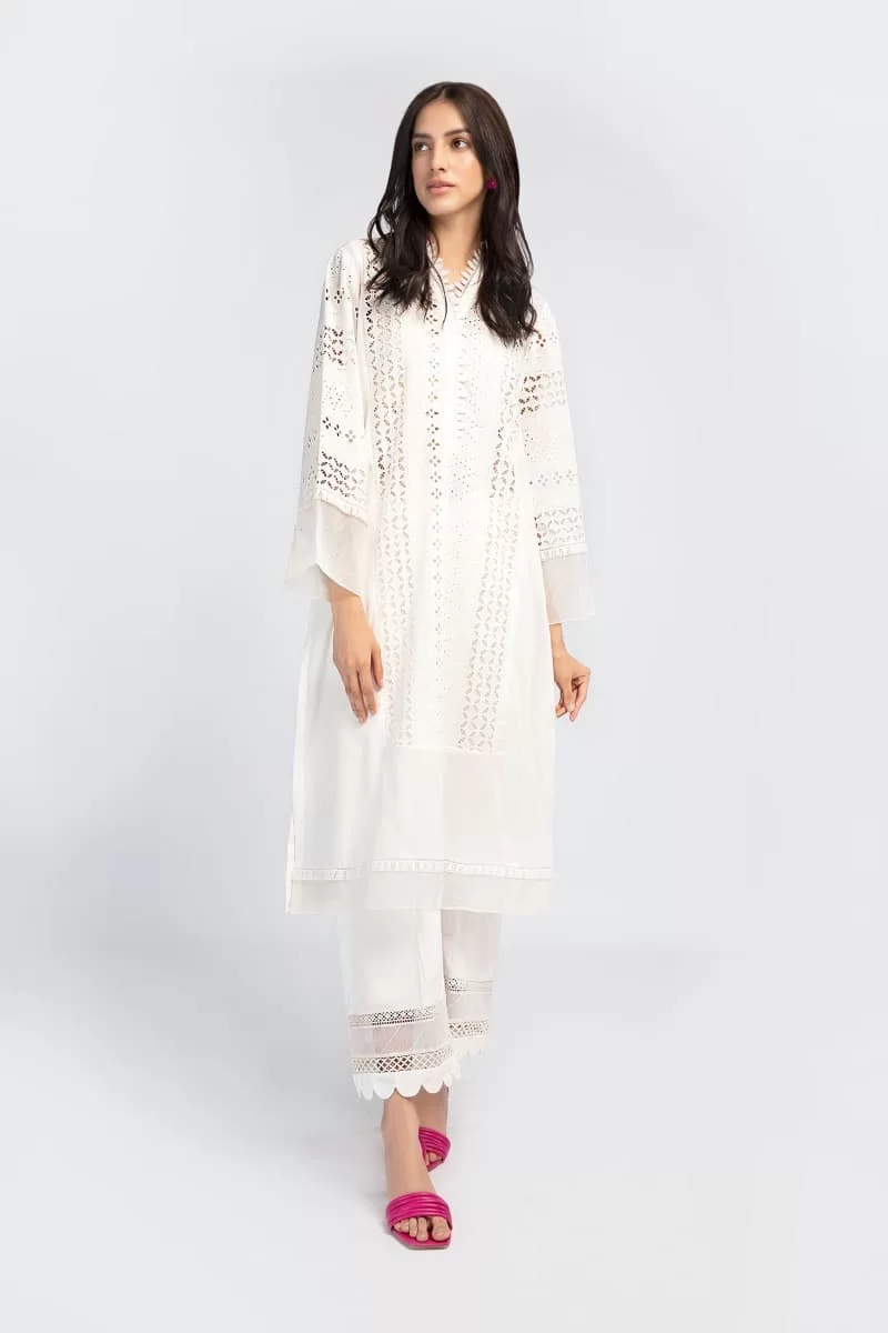 Maria.B Basics Shirt Off-White MBEA2386OW