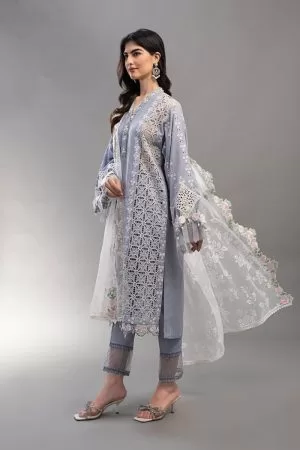 Maria.b Casual Wear Ice Blue Outfit Mbels-Ef2310Ib