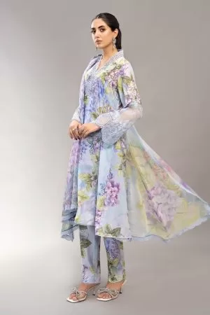 Maria.b Casual Wear Lilac Outfit Mprint Mbmp-1801Lb