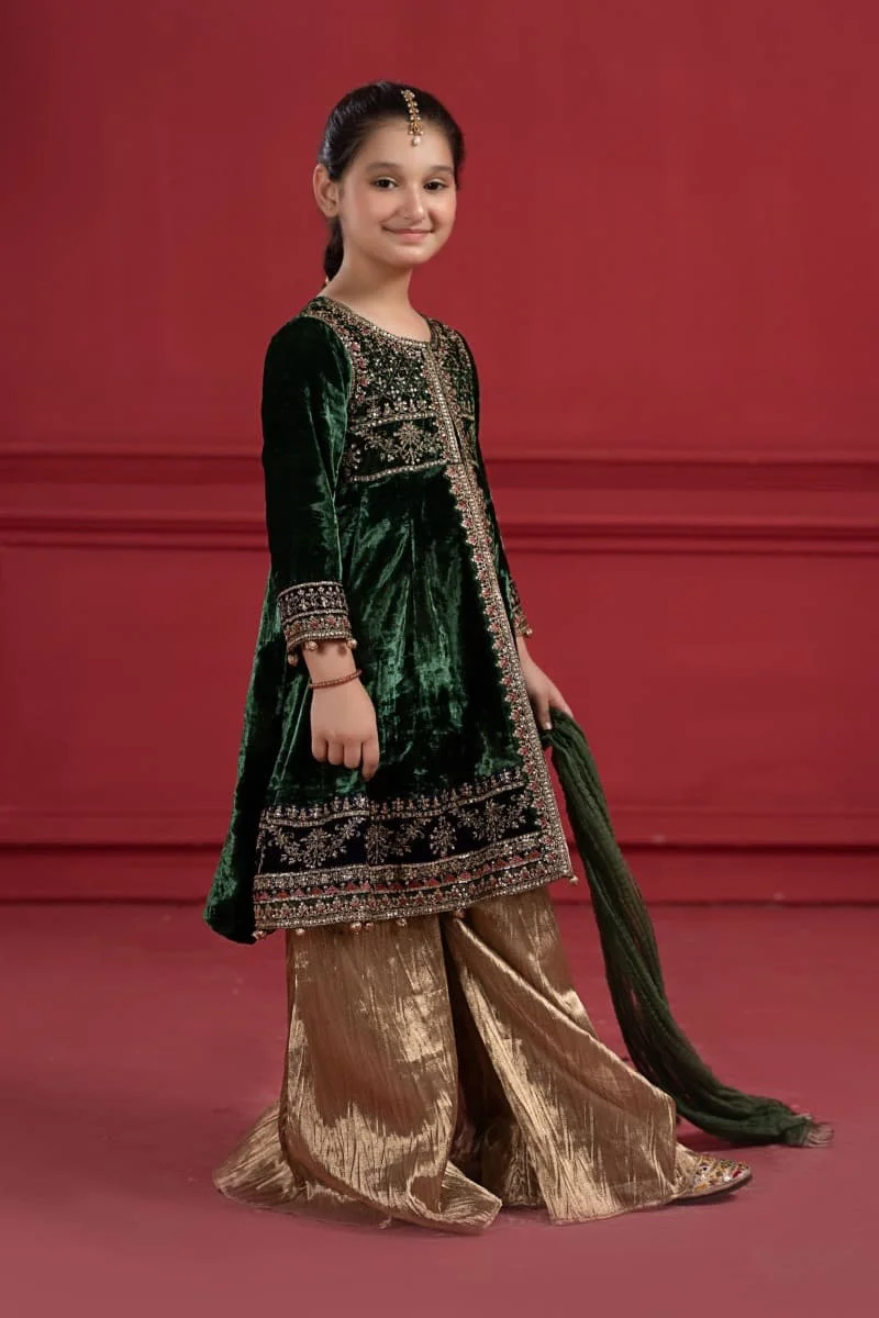 Maria b velvet suit store